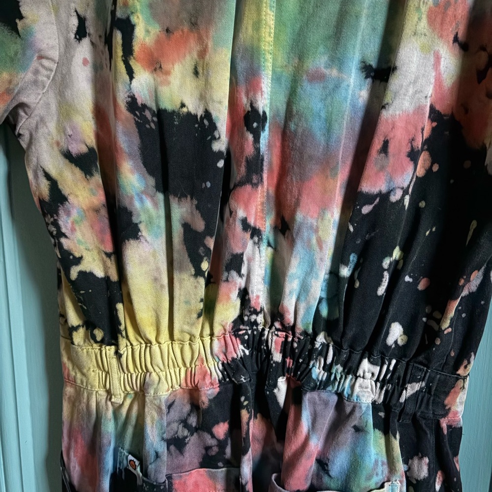 Big Bud Press Multicolor Short Sleeve Jumpsuit - Picture 5 of 6